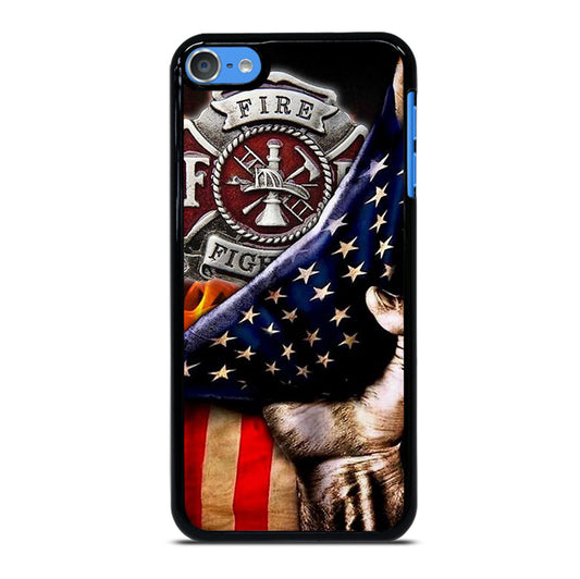 FIREFIGHTER FIREMAN SYMBOL iPod Touch 7 Case Cover