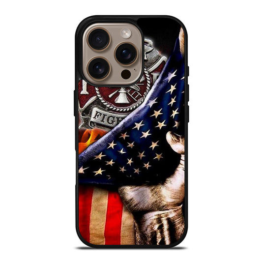 FIREFIGHTER FIREMAN SYMBOL iPhone 16 Pro Case Cover