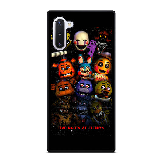 FIVE NIGHTS AT FREDDY'S CHARACTER Samsung Galaxy Note 10 Case Cover