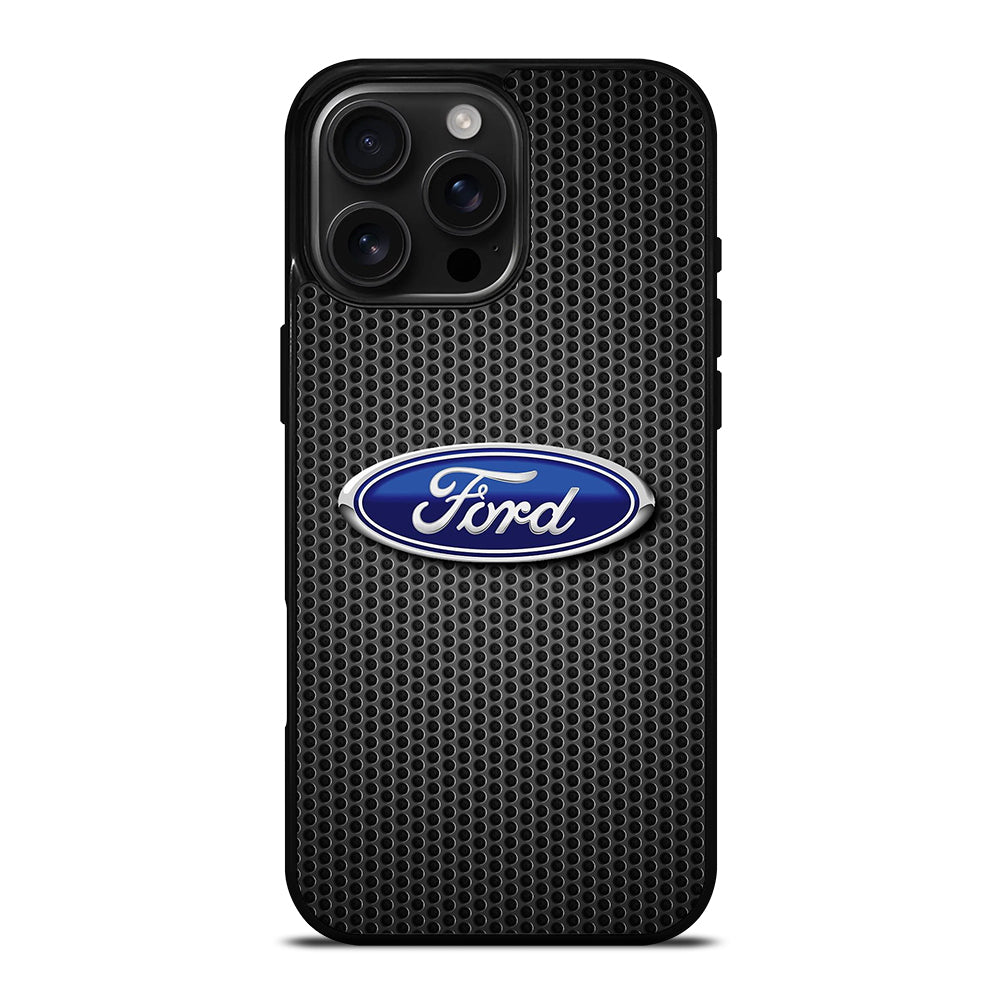 FORD METAL LOGO 2 iPhone 16 Pro Max Case Cover
