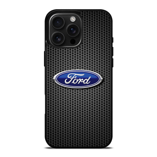 FORD METAL LOGO 2 iPhone 16 Pro Max Case Cover