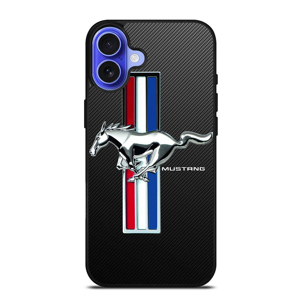 FORD MUSTANG GT CARBON ICON iPhone 16 Case Cover