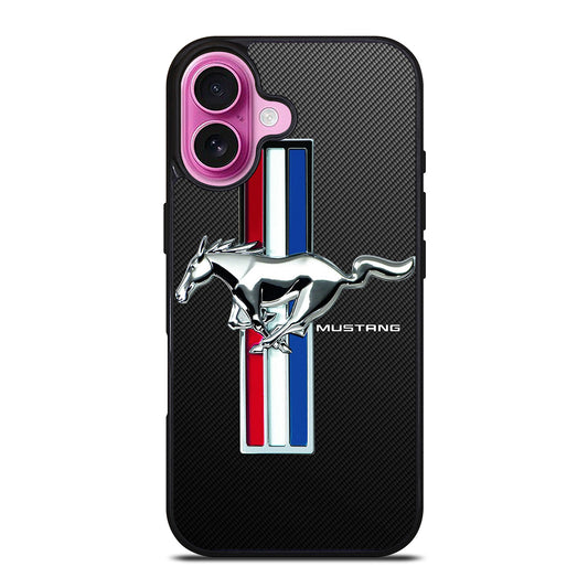 FORD MUSTANG GT CARBON ICON iPhone 16 Plus Case Cover