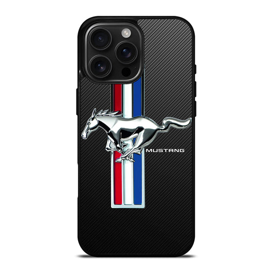FORD MUSTANG GT CARBON ICON iPhone 16 Pro Max Case Cover
