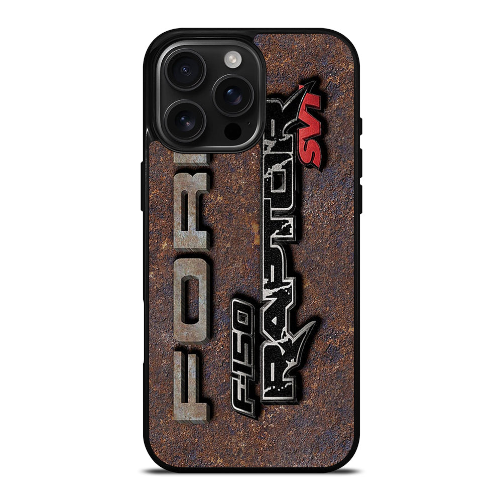 FORD RAPTORS LOGO METAL iPhone 16 Pro Max Case Cover