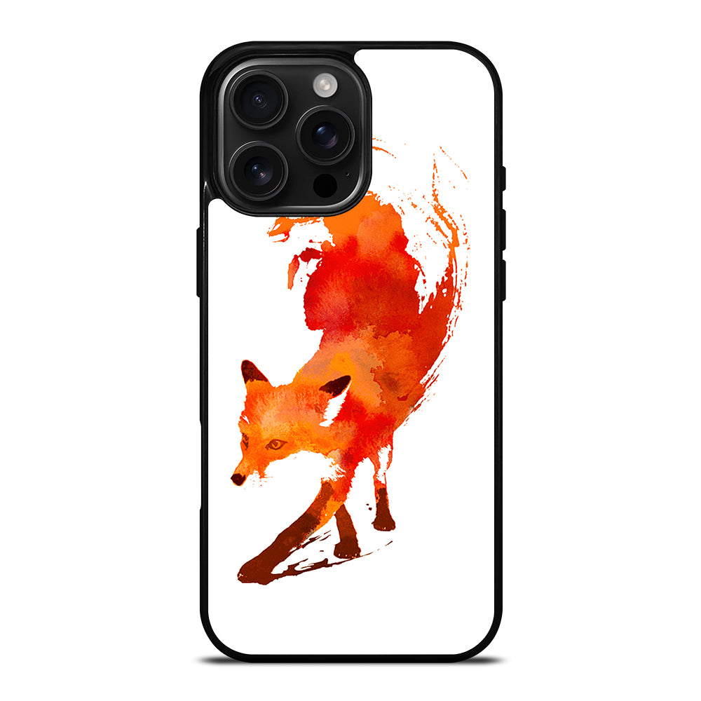 FOX VULPES SPLASH ART iPhone 16 Pro Max Case Cover