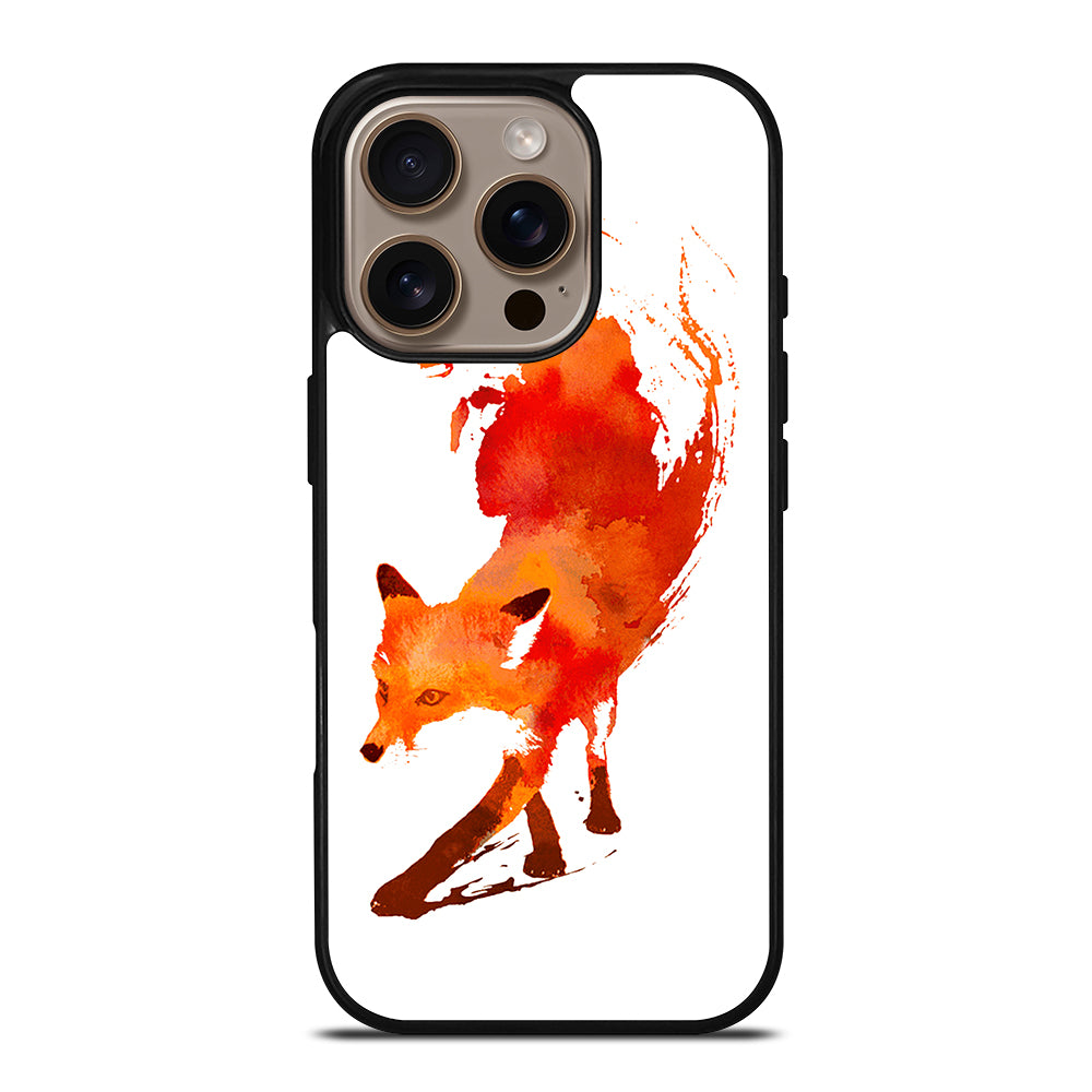FOX VULPES SPLASH ART iPhone 16 Pro Case Cover