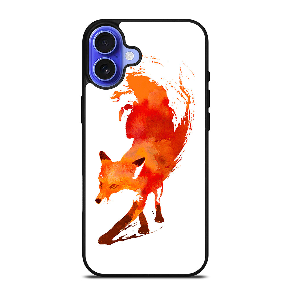 FOX VULPES SPLASH ART iPhone 16 Case Cover