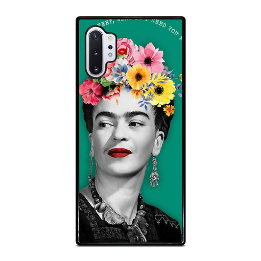 FRIDA KAHLO FACE ART Samsung Galaxy Note 10 Plus Case Cover