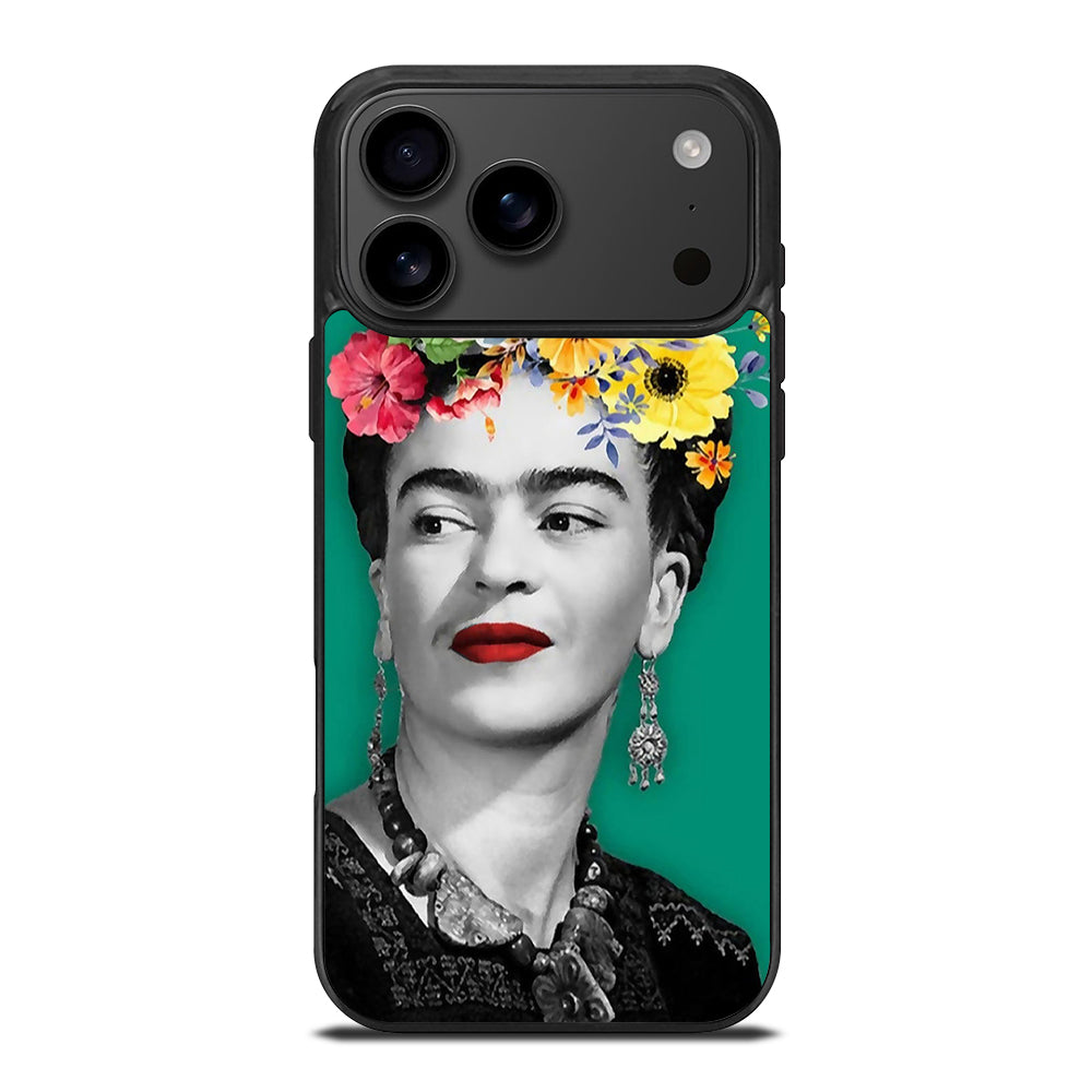 FRIDA KAHLO FACE ART iPhone 17 Pro Max Case Cover