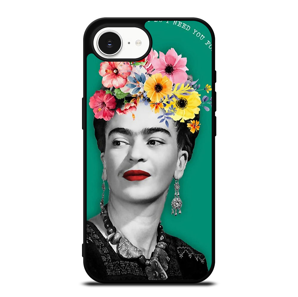 FRIDA KAHLO FACE ART iPhone 16e Case Cover