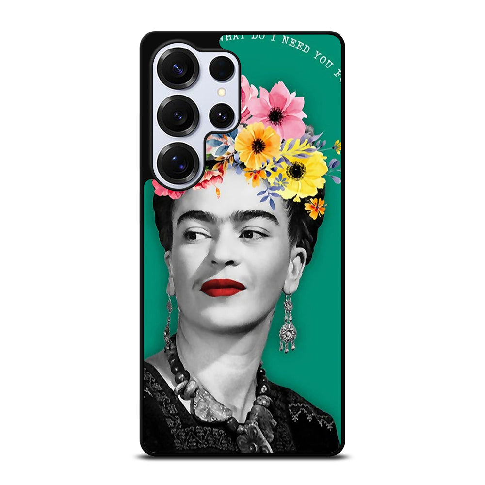 FRIDA KAHLO FACE ART Samsung Galaxy S25 Ultra Case Cover