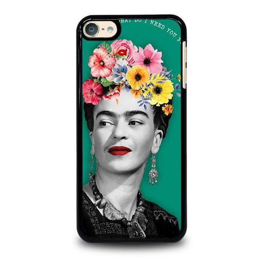 FRIDA KAHLO FACE ART iPod Touch 6 Case Cover