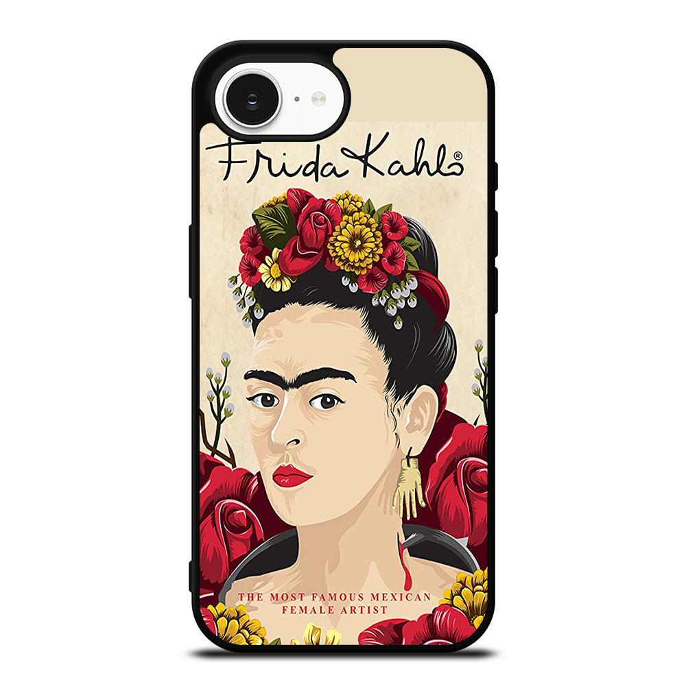 FRIDA KAHLO FLOWER iPhone 16e Case Cover