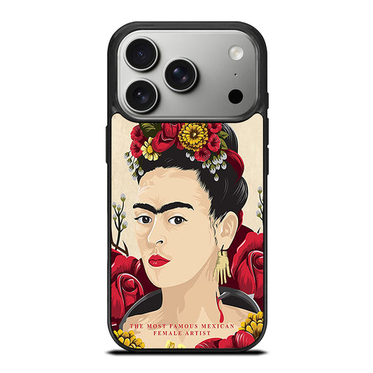 FRIDA KAHLO FLOWER iPhone 17 Pro Case Cover