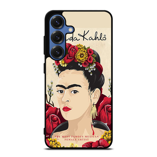 FRIDA KAHLO FLOWER Samsung Galaxy S25 Case Cover