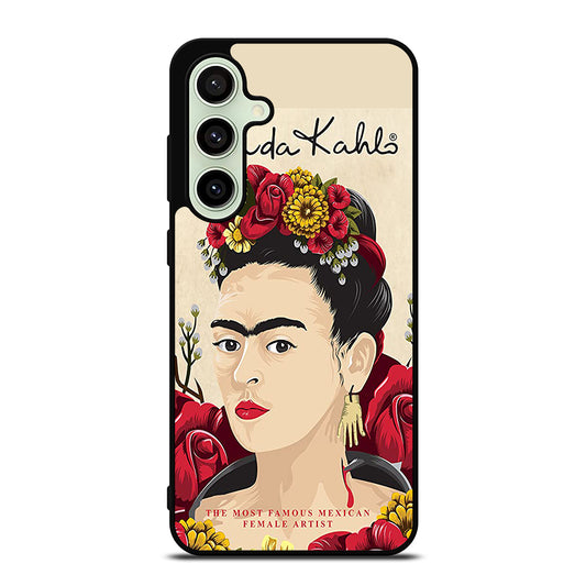 FRIDA KAHLO FLOWER Samsung Galaxy S24 FE Case Cover