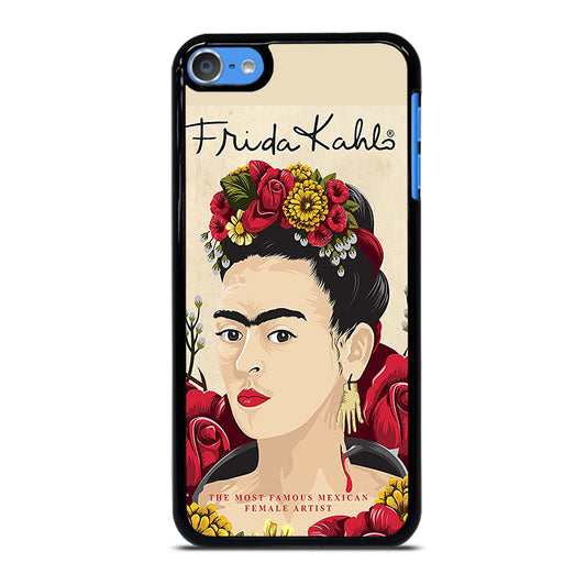 FRIDA KAHLO FLOWER iPod Touch 7 Case Cover