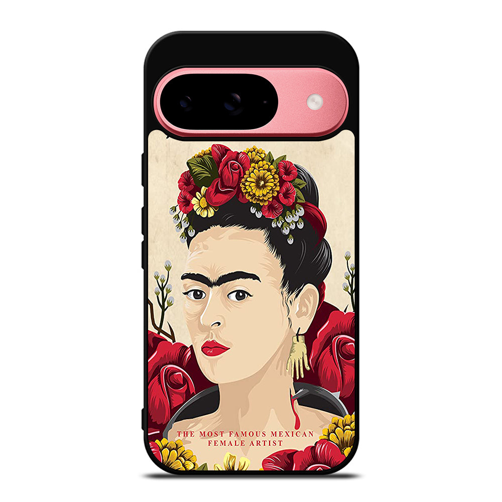 FRIDA KAHLO FLOWER Google Pixel 9 Case Cover