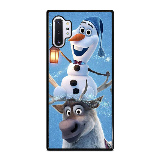 FROZEN OLAF AND SVEN CARTOON Samsung Galaxy Note 10 Plus Case Cover