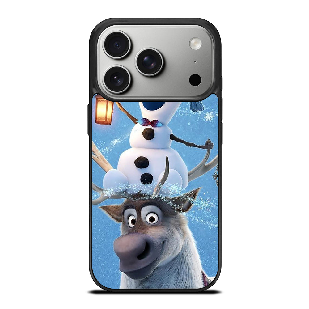 FROZEN OLAF AND SVEN CARTOON iPhone 17 Pro Case Cover