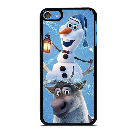 FROZEN OLAF AND SVEN CARTOON iPod Touch 7 Case Cover