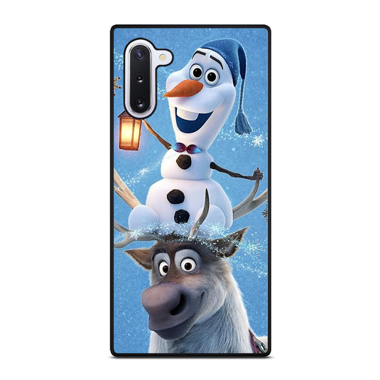 FROZEN OLAF AND SVEN CARTOON Samsung Galaxy Note 10 Case Cover
