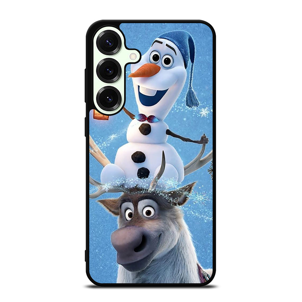 FROZEN OLAF AND SVEN CARTOON Samsung Galaxy S26 Plus Case Cover