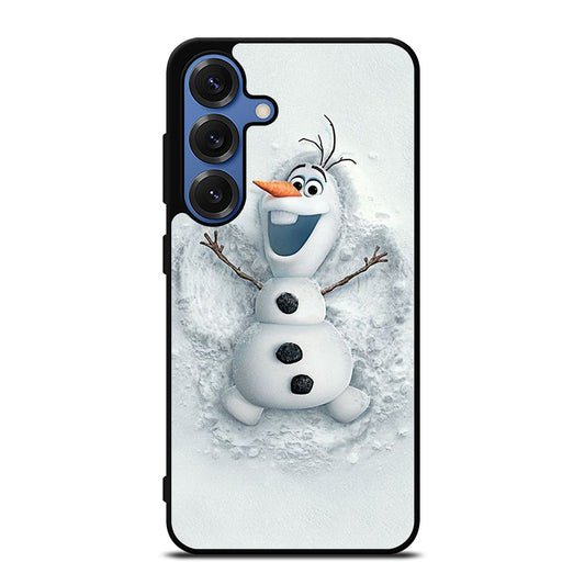 FROZEN OLAF CARTOON Samsung Galaxy S25 Case Cover