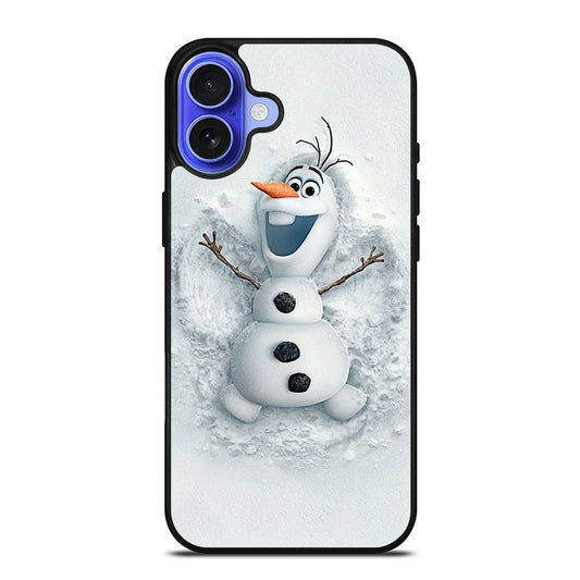 FROZEN OLAF CARTOON iPhone 16 Case Cover