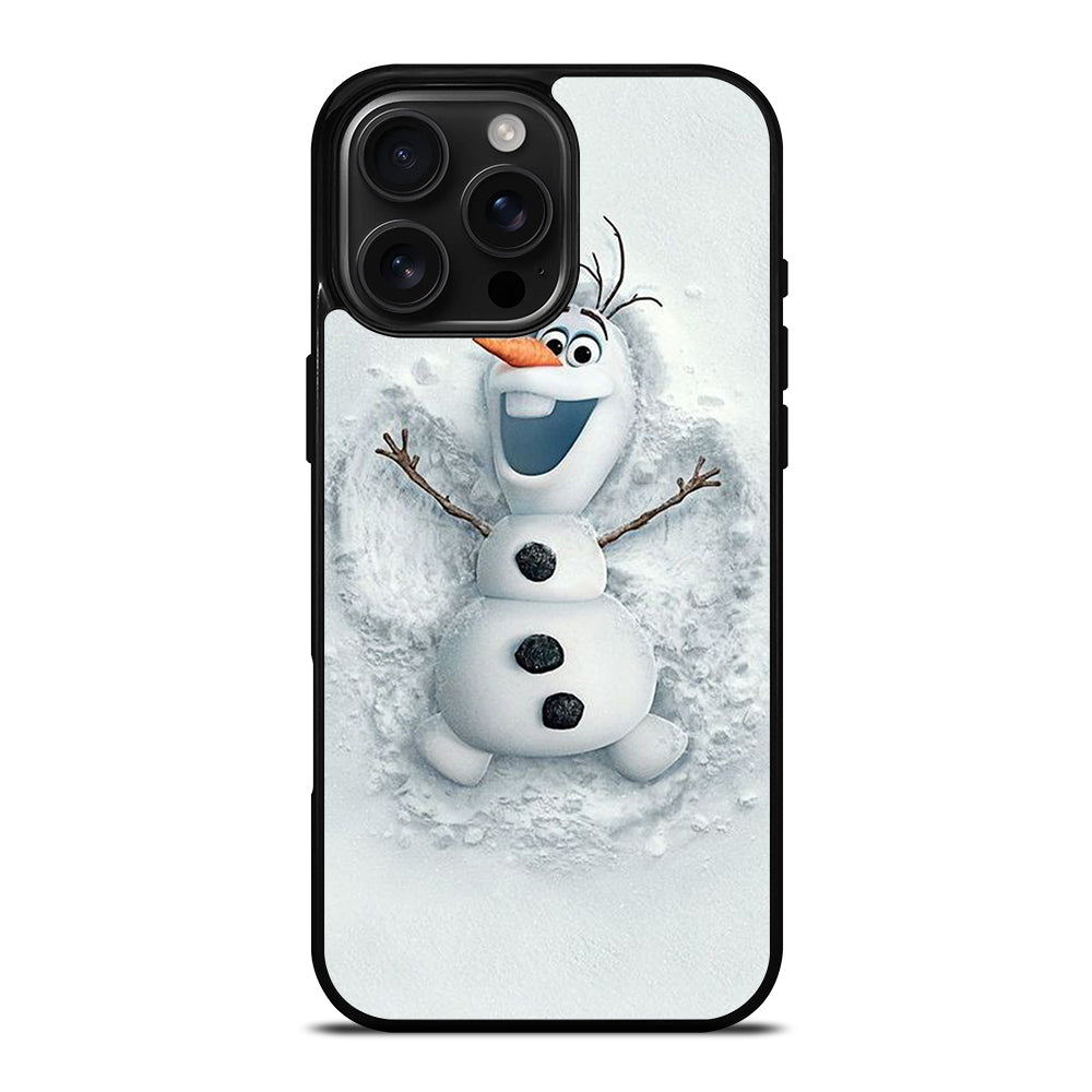 FROZEN OLAF CARTOON iPhone 16 Pro Max Case Cover