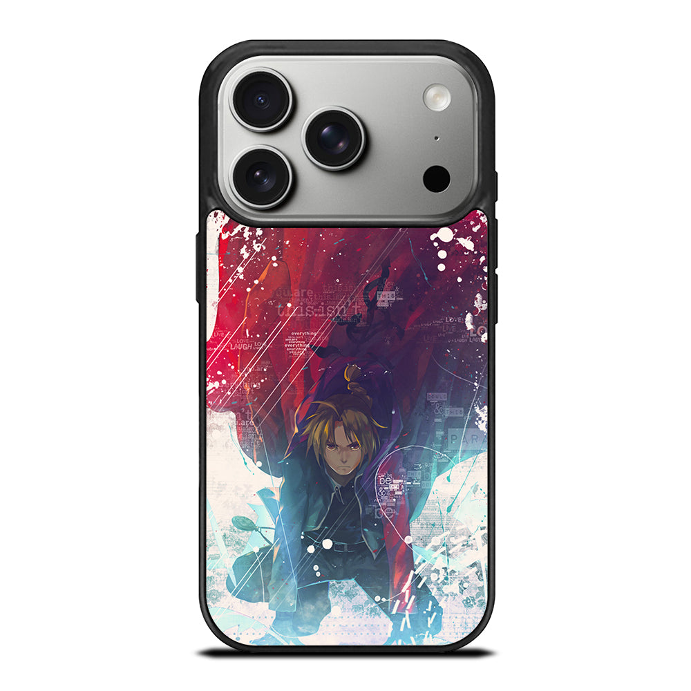 FULLMETAL ALCHEMIST EDWARD ELRIC iPhone 17 Pro Case Cover
