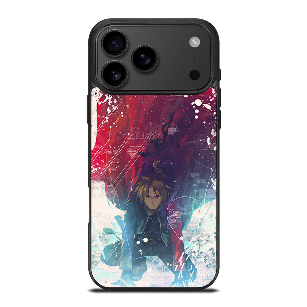 FULLMETAL ALCHEMIST EDWARD ELRIC iPhone 17 Pro Max Case Cover