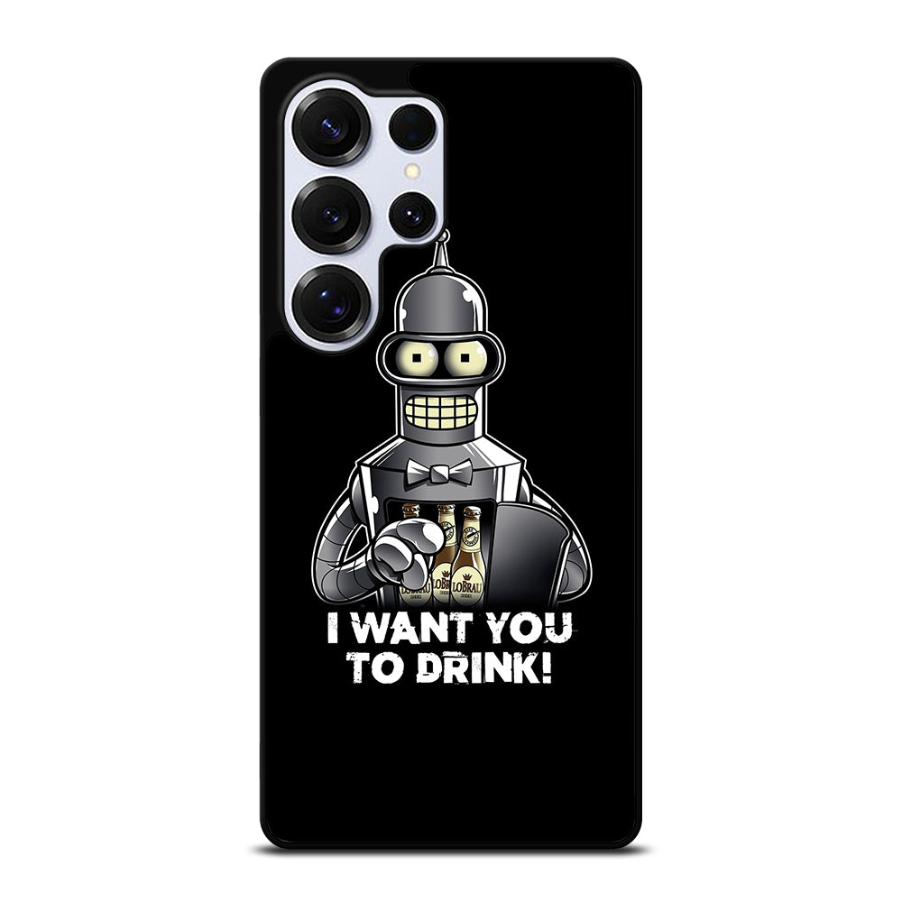 FUTURAMA BENDER QUOTE 2 Samsung Galaxy S25 Ultra Case Cover