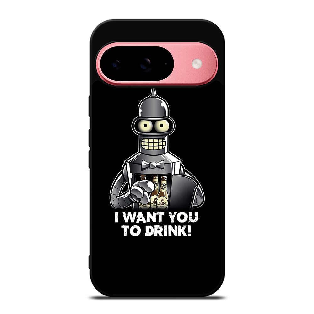 FUTURAMA BENDER QUOTE 2 Google Pixel 9 Case Cover