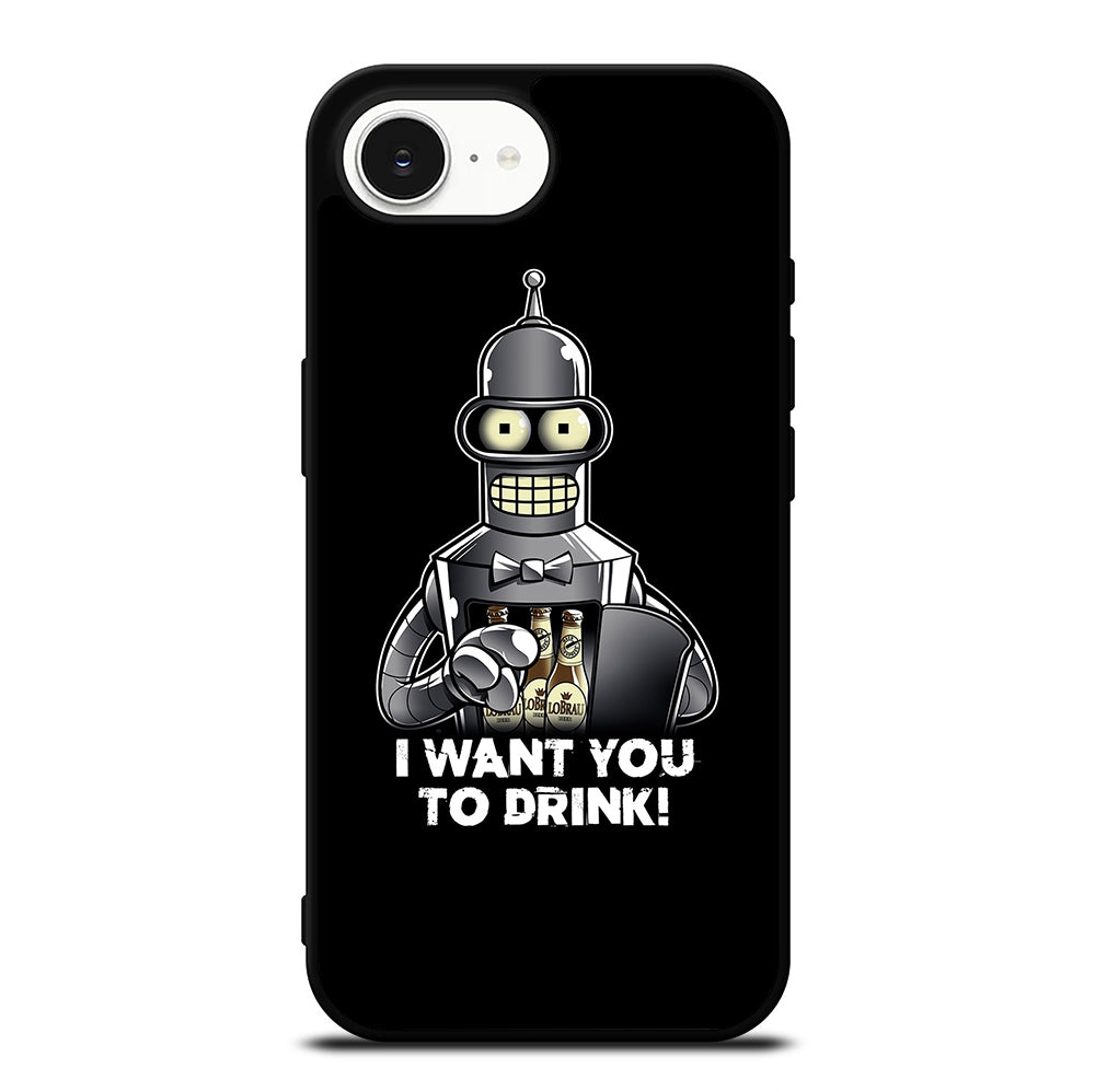 FUTURAMA BENDER QUOTE 2 iPhone 16e Case Cover
