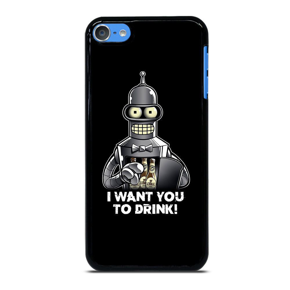 FUTURAMA BENDER QUOTE 2 iPod Touch 7 Case Cover