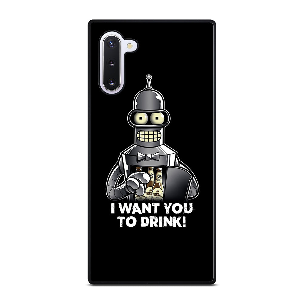 FUTURAMA BENDER QUOTE 2 Samsung Galaxy Note 10 Case Cover