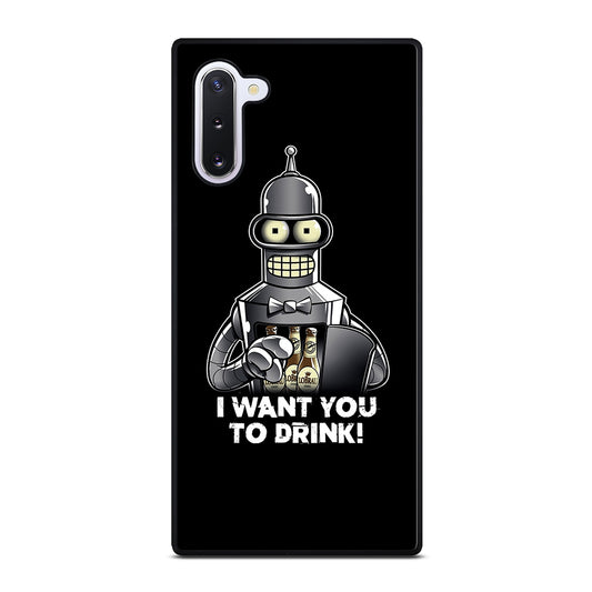 FUTURAMA BENDER QUOTE 2 Samsung Galaxy Note 10 Case Cover