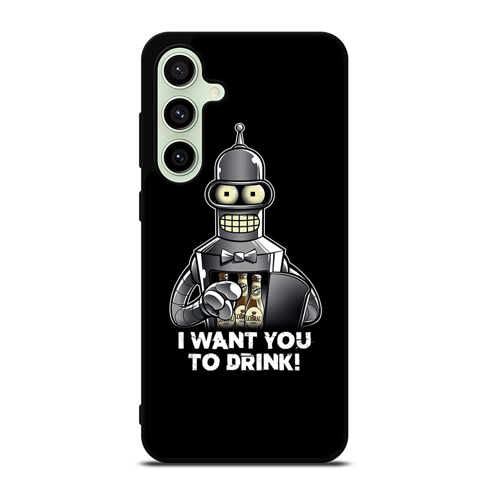 FUTURAMA BENDER QUOTE 2 Samsung Galaxy S24 FE Case Cover