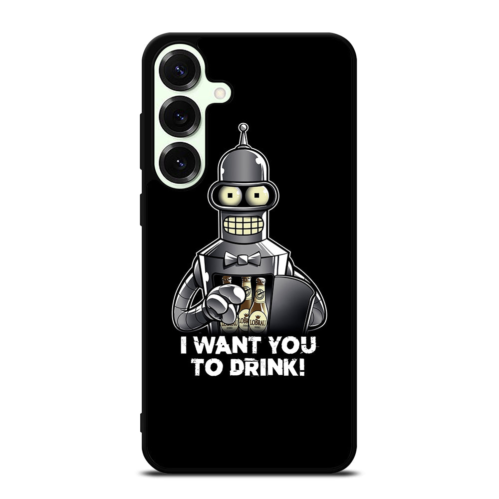 FUTURAMA BENDER QUOTE 2 Samsung Galaxy S26 Plus Case Cover