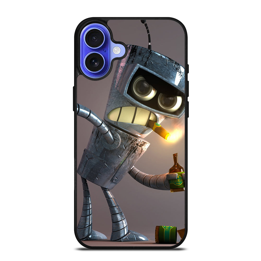 FUTURAMA BENDER iPhone 16 Case Cover