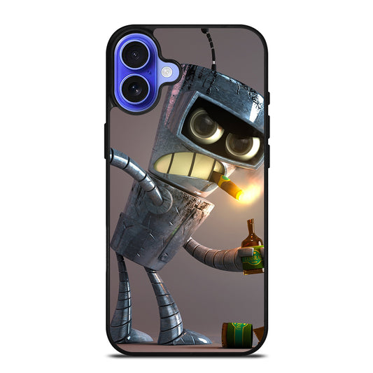 FUTURAMA BENDER iPhone 16 Case Cover