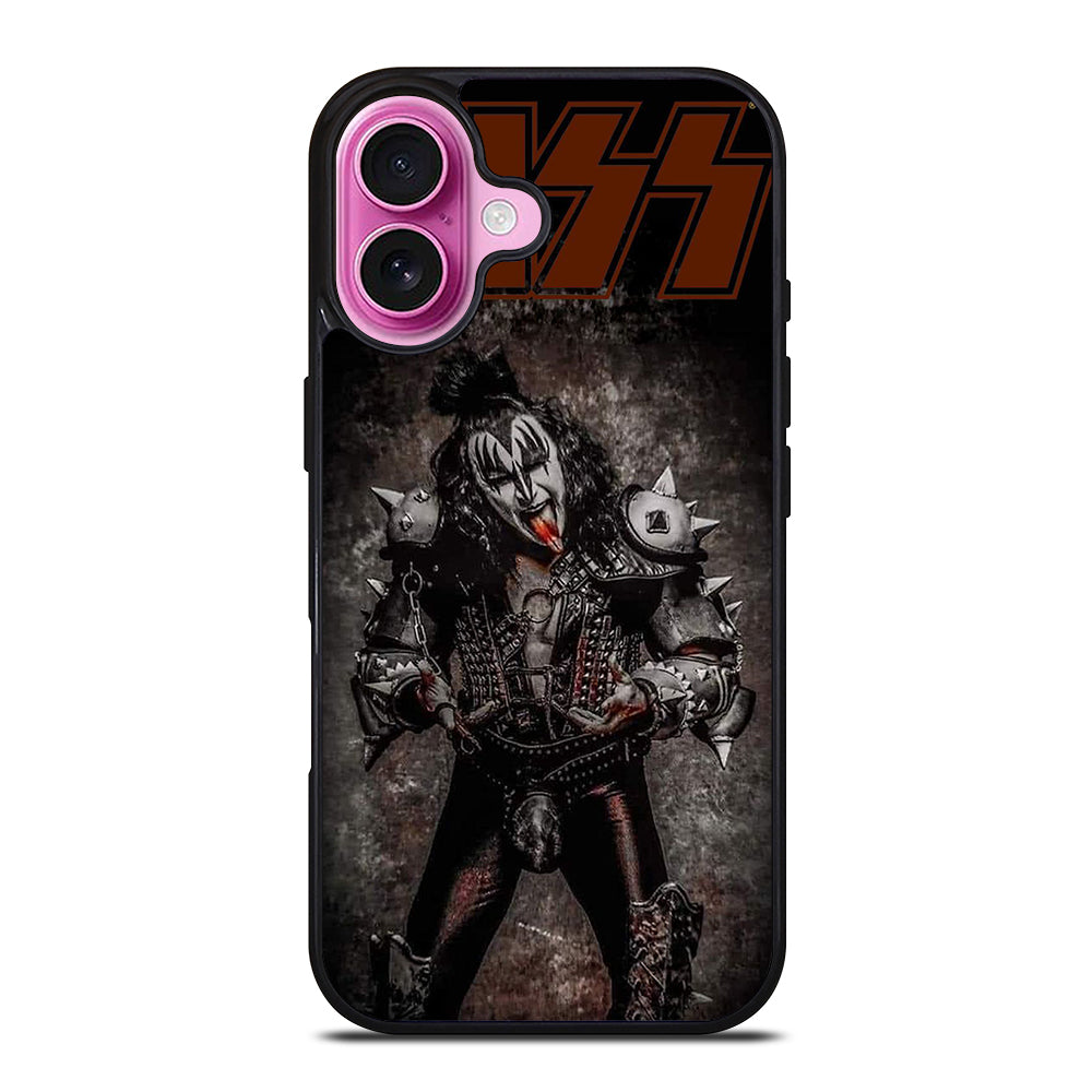 GENE SIMMONS KISS BAND iPhone 16 Plus Case Cover