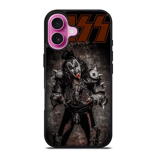 GENE SIMMONS KISS BAND iPhone 16 Plus Case Cover