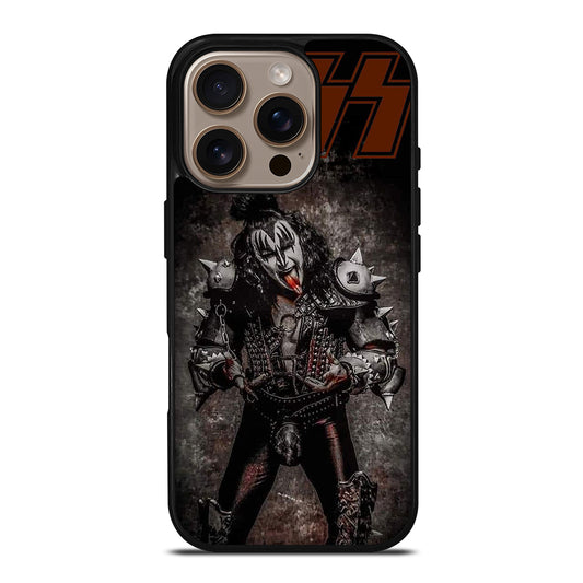 GENE SIMMONS KISS BAND iPhone 16 Pro Case Cover