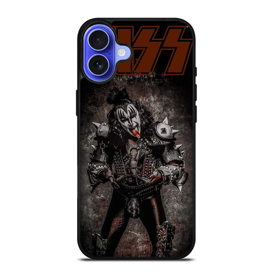 GENE SIMMONS KISS BAND iPhone 16 Case Cover