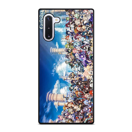 GENSHIN IMPACT CHARACTER Samsung Galaxy Note 10 Case Cover