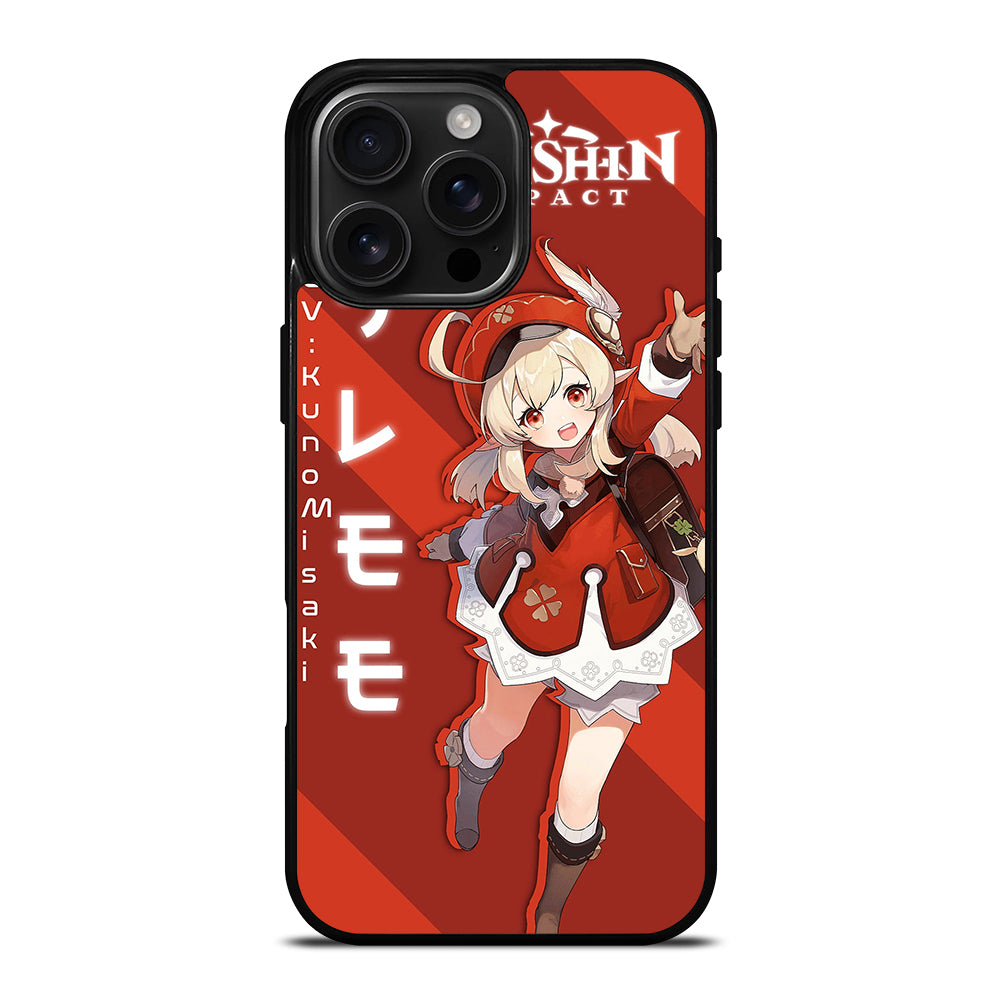 GENSHIN IMPACT KLEE iPhone 16 Pro Max Case Cover