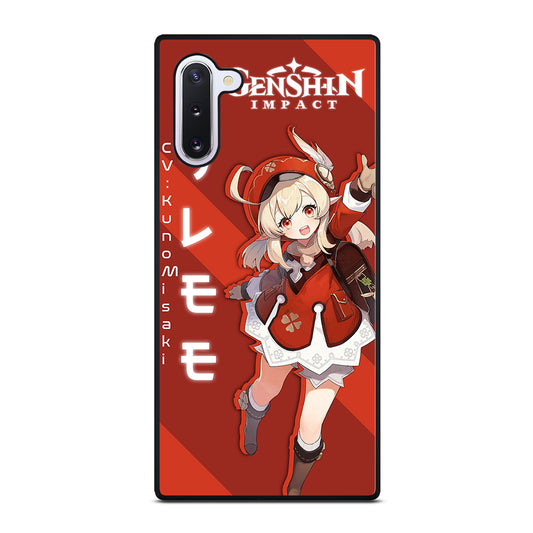 GENSHIN IMPACT KLEE Samsung Galaxy Note 10 Case Cover